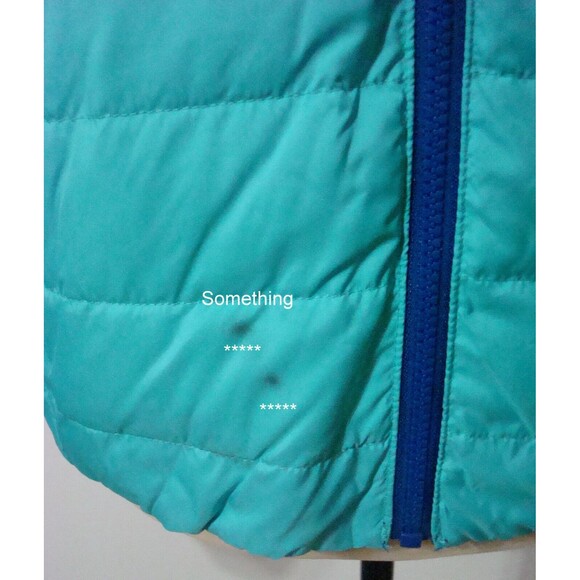 New NWOT J Crew KID Crewcuts Girls XL Reversible Puffer Coat Jacket Blue Aqua - Picture 11 of 16